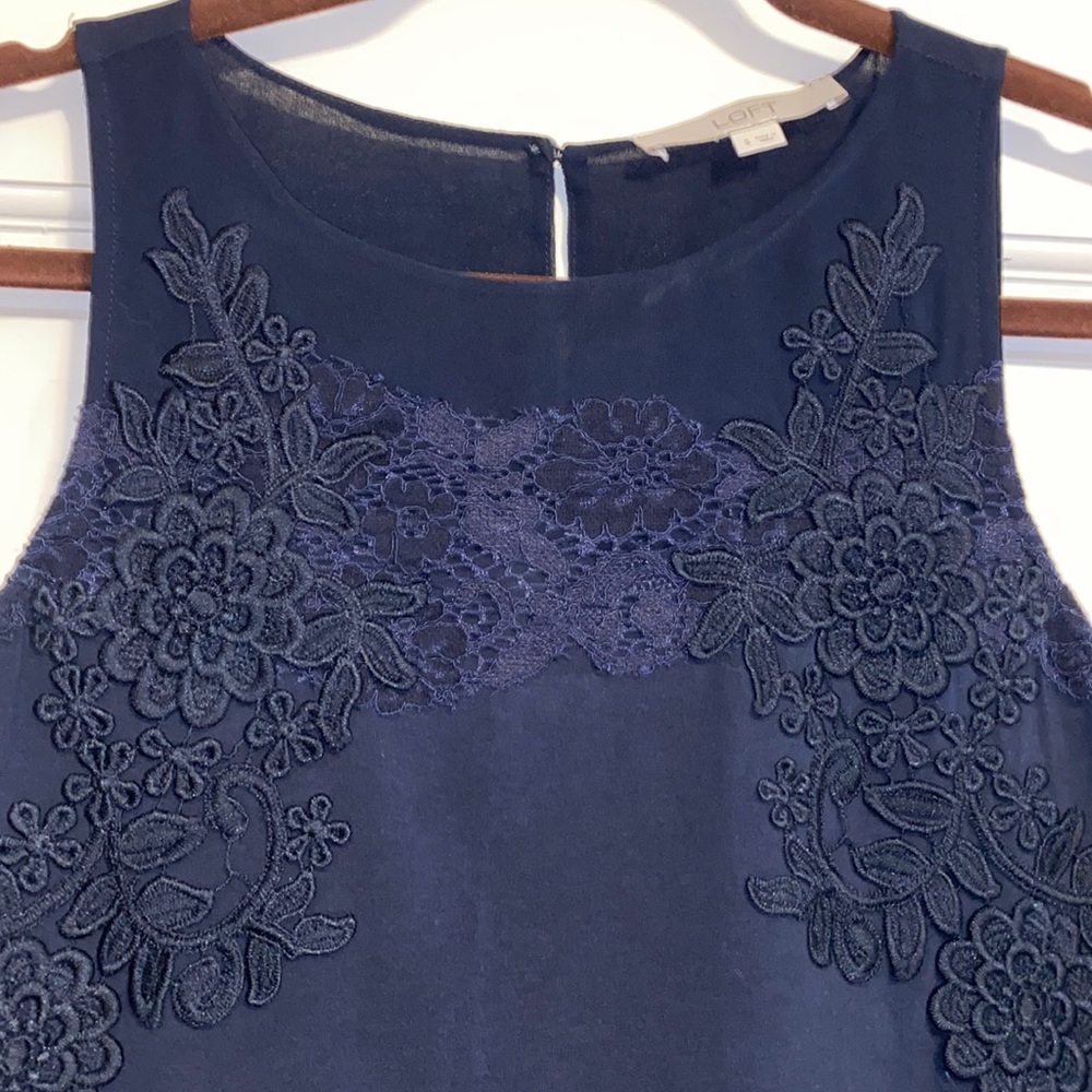 Navy Jersey dress